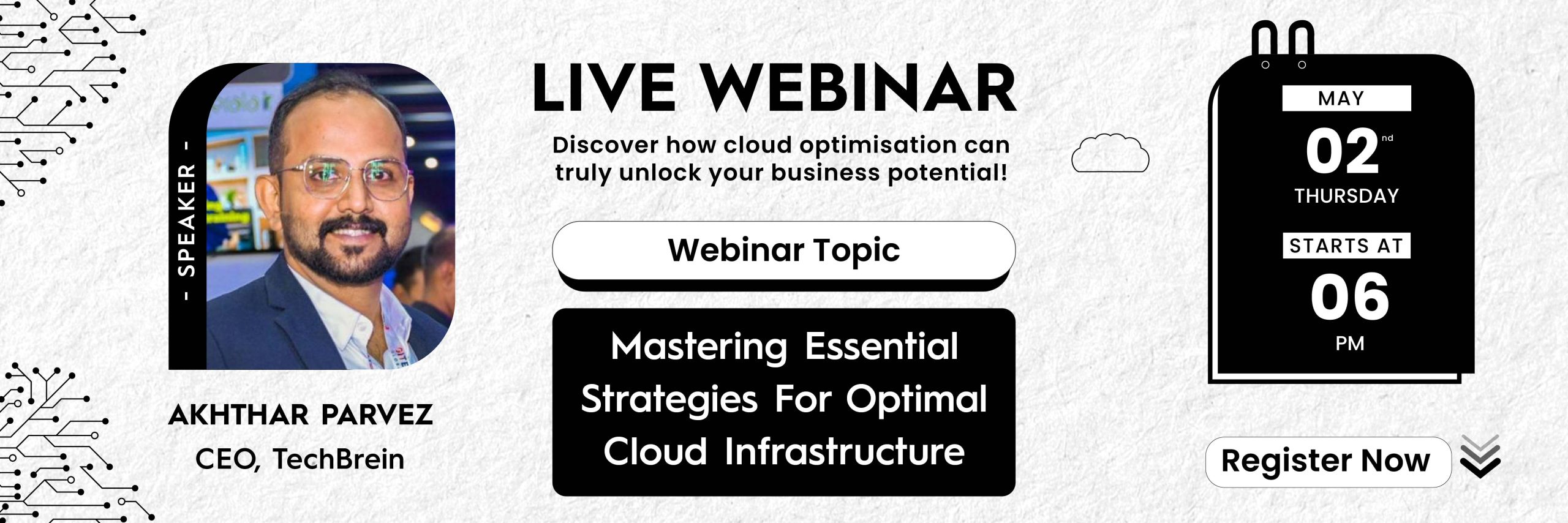 live webinar banner